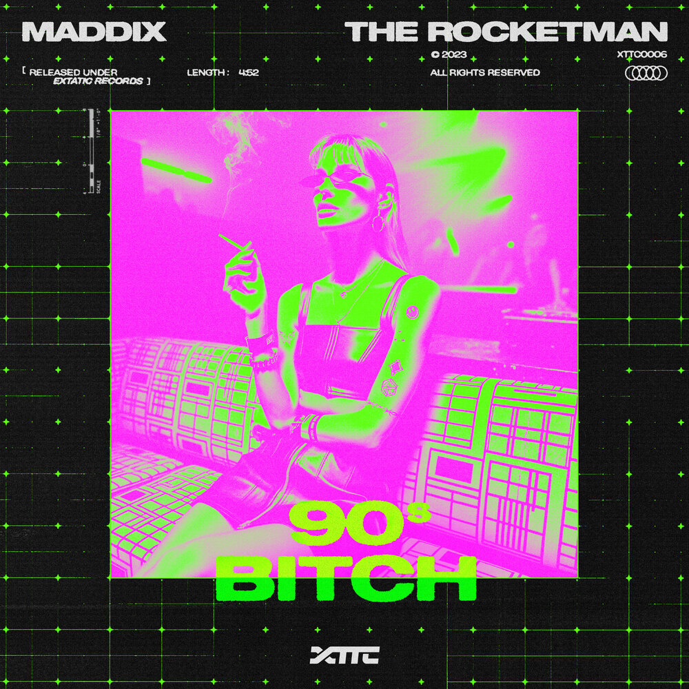 Maddix & The Rocketman — 90s Bitch cover art
