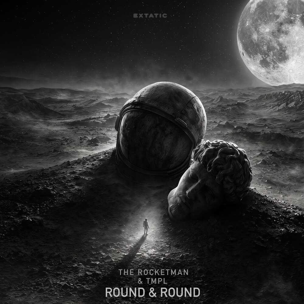 The Rocketman & TMPL — Round & Round cover art